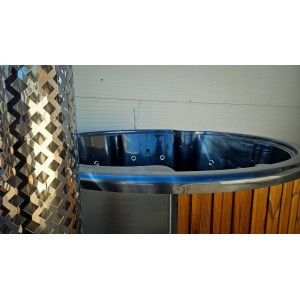 Akrilinis kubilas PEARL su integruota filtravimo sistema / 205cm - 225cm