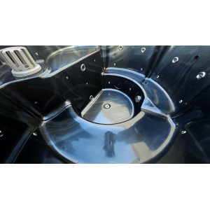 Acrylic hot tub PEARL with integrated filtration system / 205cm - 225cm