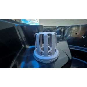 Acrylic hot tub PEARL with integrated filtration system / 205cm - 225cm