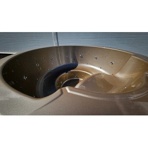 Acrylic Hot Tub with Integrated Heater / 200cm - 225cm