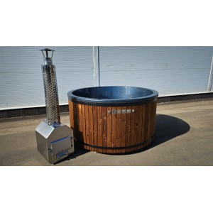 Stiklo pluošto kubilas su išorine krosnele / 200cm - 225cm