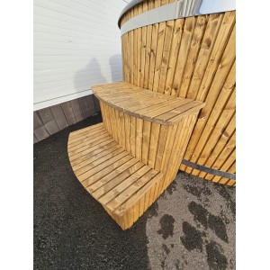 Fiberglass Hot Tub with Integrated Heater / 200cm - 225cm