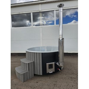 Fiberglass Hot Tub with Integrated Heater / 200cm - 225cm