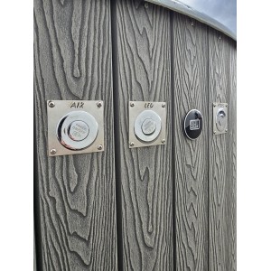 Fiberglass Hot Tub with Integrated Heater / 200cm - 225cm