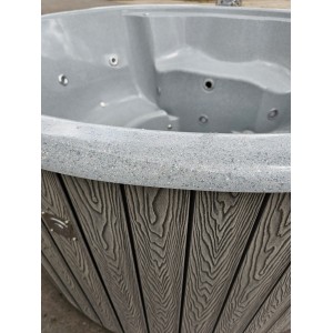 Fiberglass Hot Tub with Integrated Heater / 200cm - 225cm