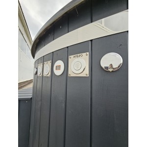 Fiberglass Hot Tub with Integrated Heater / 200cm - 225cm