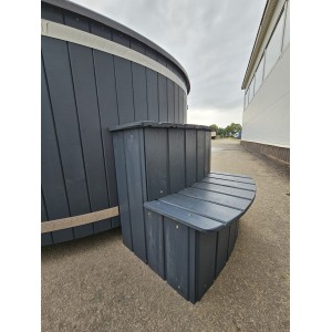 Stiklo pluošto kubilas su integruota krosnele / 200cm - 225cm