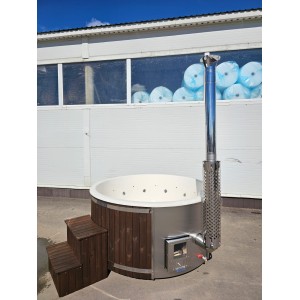 Fiberglass Hot Tub with Integrated Heater / 200cm - 225cm