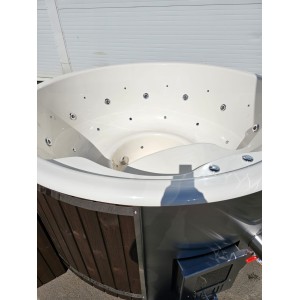 Stiklo pluošto kubilas su integruota krosnele / 200cm - 225cm