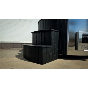 Fiberglass Hot Tub with Integrated Heater / 200cm - 225cm