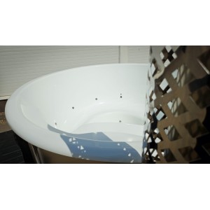 Fiberglass Hot Tub with Integrated Heater / 200cm - 225cm