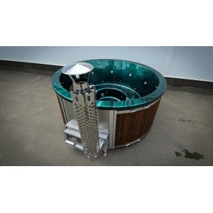 Acrylic hot tub with external heater / 200cm - 225cm