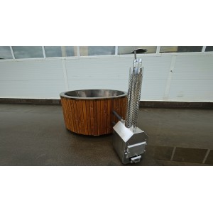 Acrylic hot tub with external heater / 200cm - 225cm