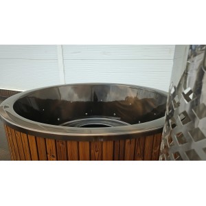 Acrylic hot tub with external heater / 200cm - 225cm