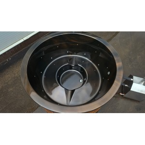 Acrylic hot tub with external heater / 200cm - 225cm