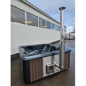 Akrilinis jacuzzi kubilas su integruota krosnele / 245cm Quadro