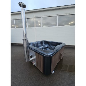 Akrilinis jacuzzi kubilas su integruota krosnele / 245cm Quadro