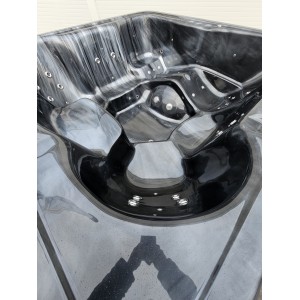 Akrilinis jacuzzi kubilas su integruota krosnele / 245cm Quadro