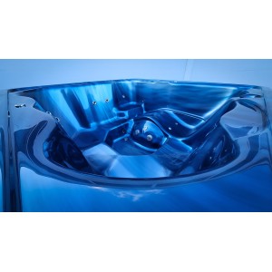 Acrylic jacuzzi hot tub with external heater / 220cm Quadro