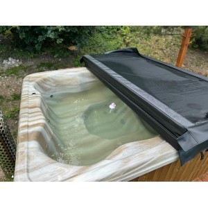 Akrilinis jacuzzi kubilas su išorine krosnele / 220cm Quadro