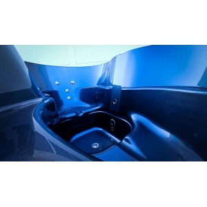 Acrylic ofuro hot tub with external heater / 2 person hot tub