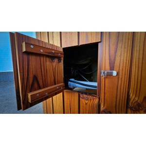 Acrylic ofuro hot tub with external heater / 2 person hot tub