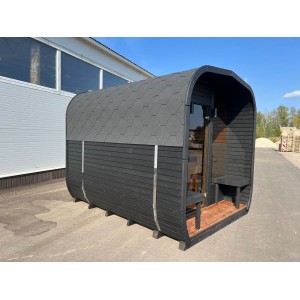 2m Cube Sauna | Compact Outdoor Garden Sauna