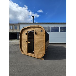2m Cube Sauna | Compact Outdoor Garden Sauna