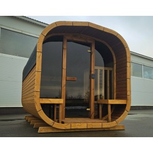 3m Cube Sauna | Spacious Outdoor Garden Sauna