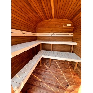 3m Cube Sauna | Spacious Outdoor Garden Sauna