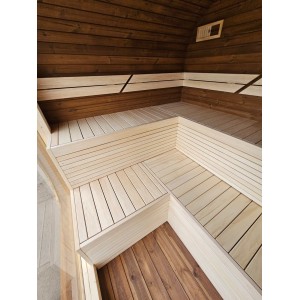 3m Lux Cube Sauna | Spacious Outdoor Garden Sauna