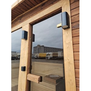 3m Lux Cube Sauna | Spacious Outdoor Garden Sauna