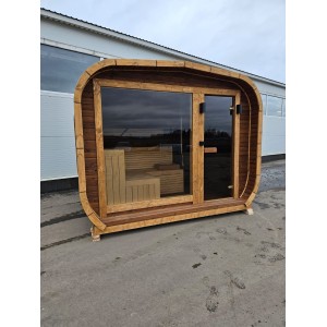 3m Lux Cube Sauna | Spacious Outdoor Garden Sauna