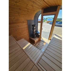 4m Cube Sauna + Relax Room | Versatile Garden Sauna