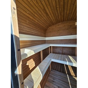 4m Cube Sauna + Relax Room | Versatile Garden Sauna