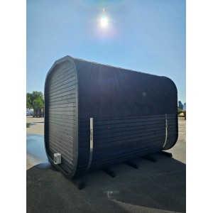 4m Cube Sauna + Relax Room | Versatile Garden Sauna