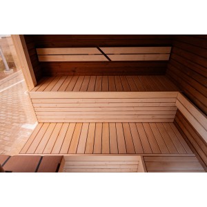 4m LUX CUBE sauna