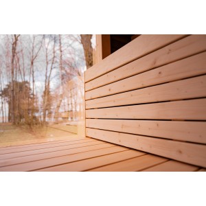 4m Lux Cube Sauna + Relax Room | Luxurious Garden Sauna