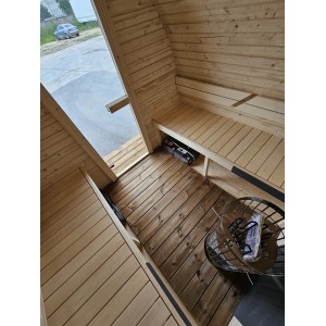 2m LEAF sauna