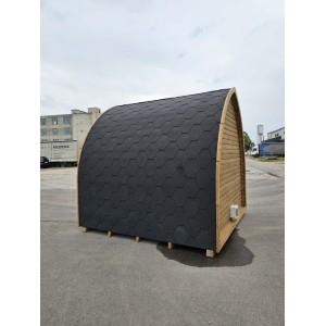 2m Leaf Sauna | Compact Outdoor Garden Sauna