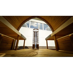 4m Leaf Sauna + Relax Room | Versatile Garden Sauna