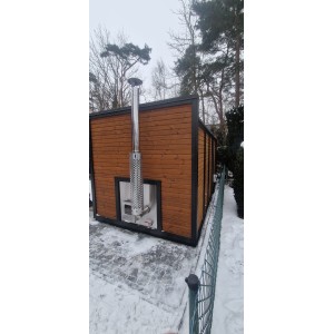 5,2 m Module 2in1 kubilas ir pirtis | Pilnas sveikatingumo komplektas