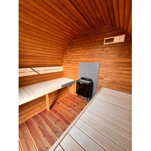 3m Barrel Sauna | Spacious Outdoor Garden Sauna