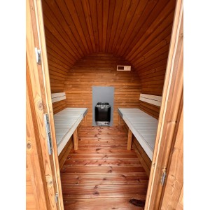 3m Barrel Sauna | Spacious Outdoor Garden Sauna