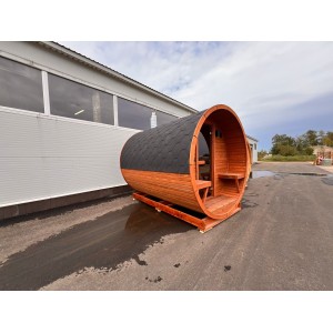 3m Barrel Sauna | Spacious Outdoor Garden Sauna