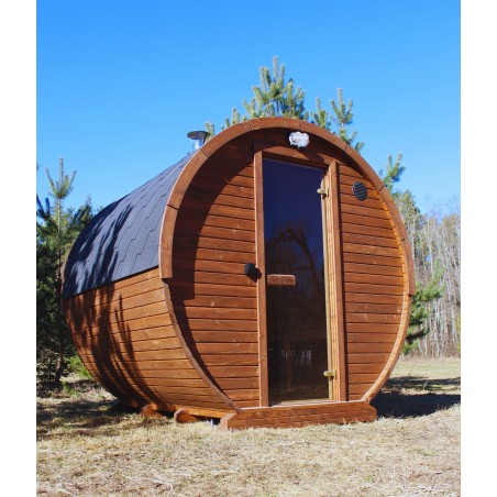 2m BARREL sauna