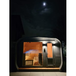 3.4m LUX CUBE sauna
