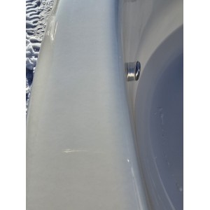 Fiberglass hot tub with external heater / 200cm - 225cm