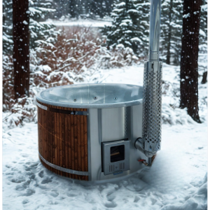 Fiberglass Hot Tub with Integrated Heater / 200cm - 225cm