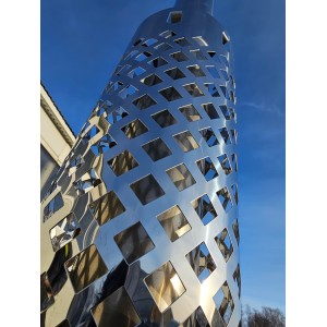 Akrilinis jacuzzi kubilas su išorine krosnele / 220cm Quadro